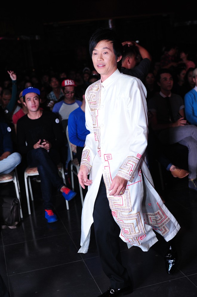 hoài linh đàm vĩnh hưng nghiện áo dài