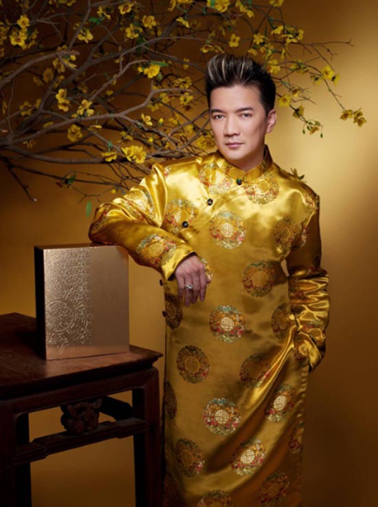 hoài linh đàm vĩnh hưng nghiện áo dài