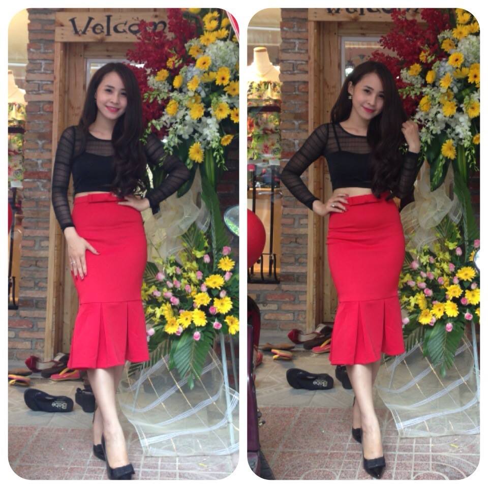 chọn quần và váy cho nàng chân to và ngắn