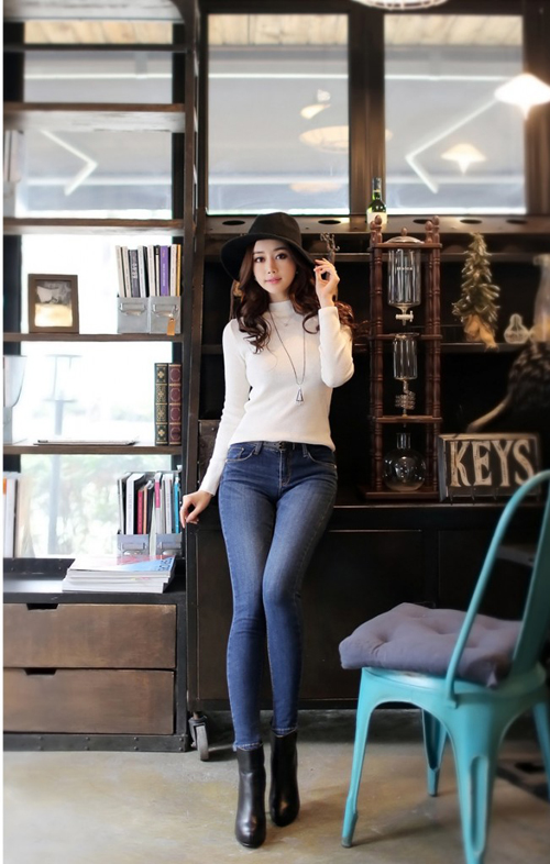 chọn quần và váy cho nàng chân to và ngắn
