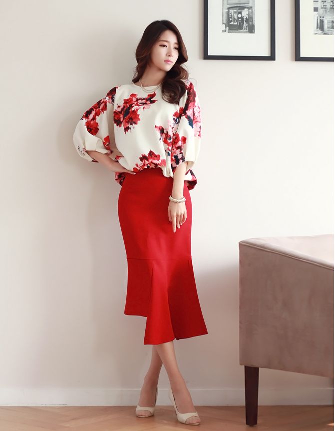 mặc áo sơ mi họa tiết