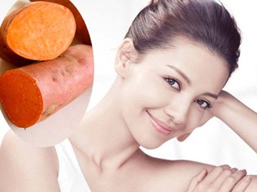 khoai lang tẩy da chết 