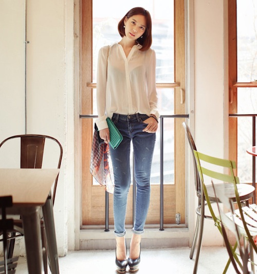 những người không được mặc quần jeans