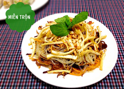 miến trộn
