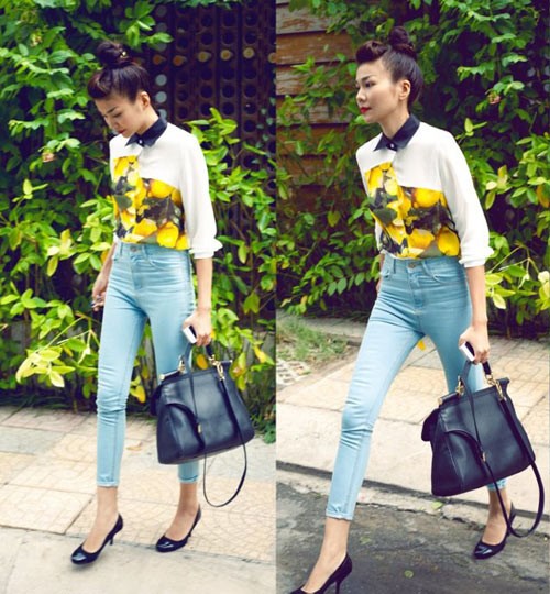 sơ mi họa tiết