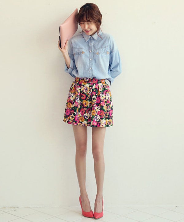 sơ mi denim