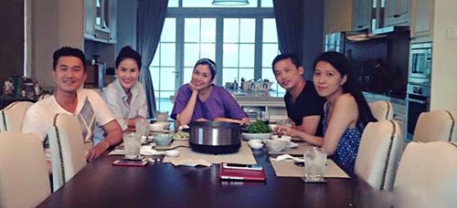 tang thanh ha xuat hien truoc loi don sinh con