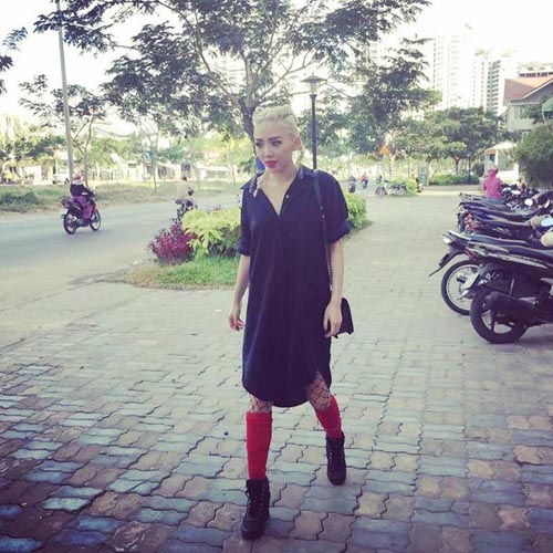 stress style cua sao viet