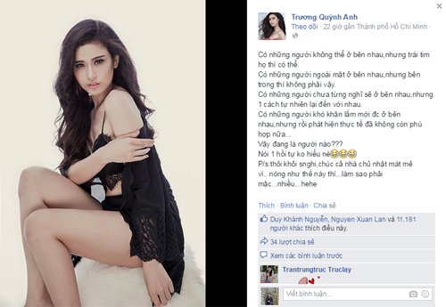 Tim và Trương Quỳnh Anh