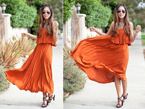 đón hè xinh tươi với váy maxi lãng mạn