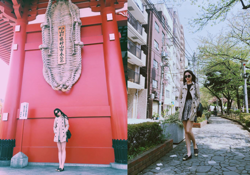 Hoa hau Ky Duyen o Nhat7
