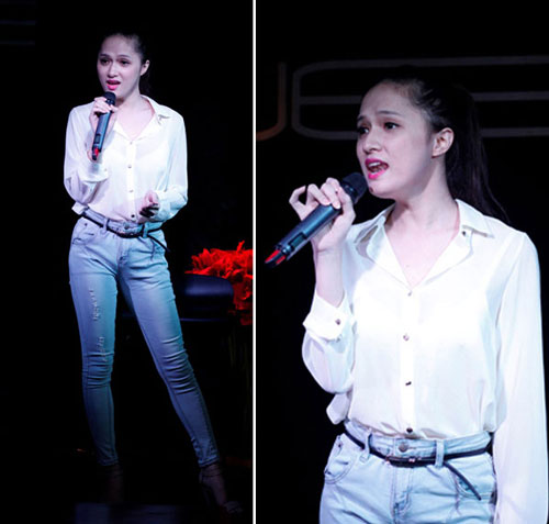 mix quan jeans va so mi trang thu hut nhu cac my nhan Viet