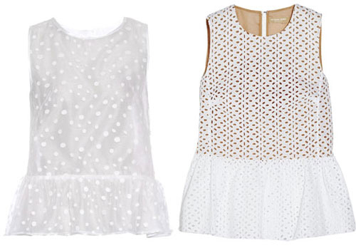 peplum suông