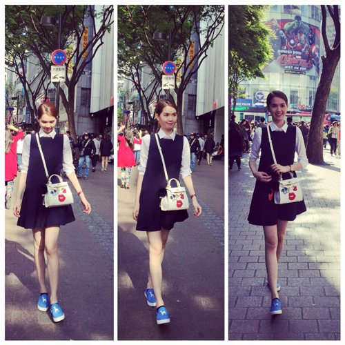 ngoc trinh da phong cach ben han quoc 5