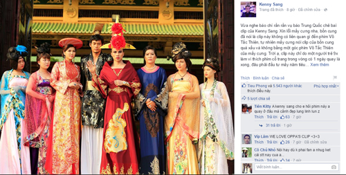 kenny sang dap tra bao trung quoc 1