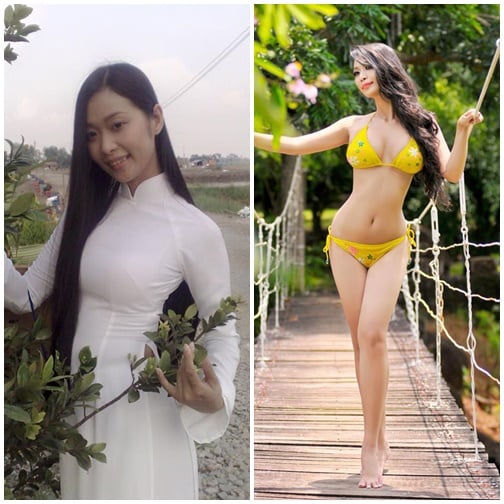 Lê Kiều Như khoe ảnh mặc áo dài trắng ngây thơ