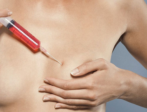 tiêm botox ngực