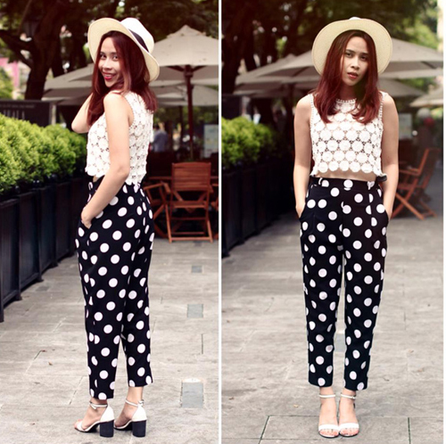 Phối đồ năng động với quần baggy trong dịp nghỉ lễ