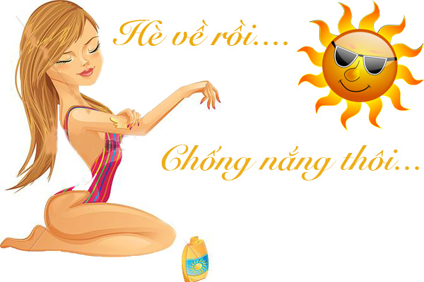 hữa da cháy nắng 