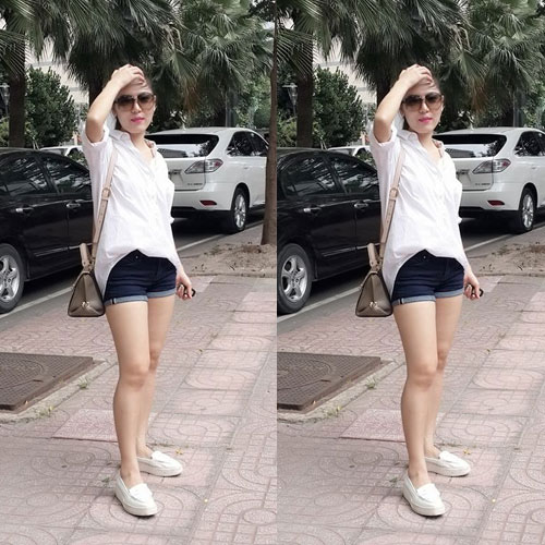 Diện short đẹp như sao Việt