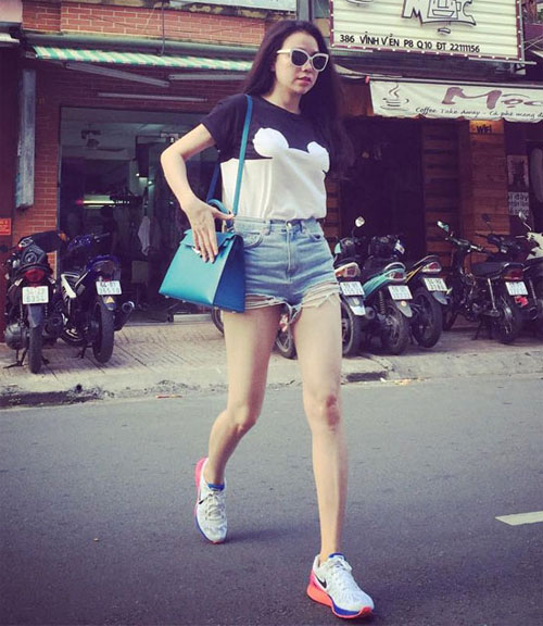 Diện short đẹp như sao Việt