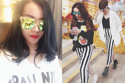 Sao Viet phat cuong voi mot kinh trang guong