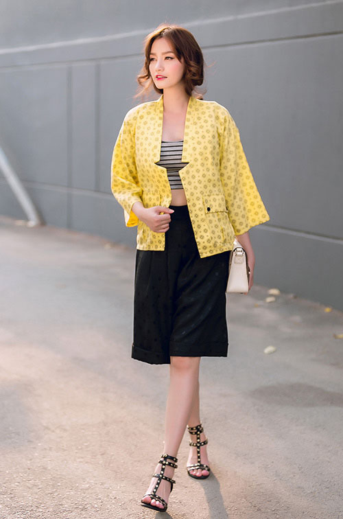 Thời trang hè đầy sức sống của Hoa hậu Trúc Diễm