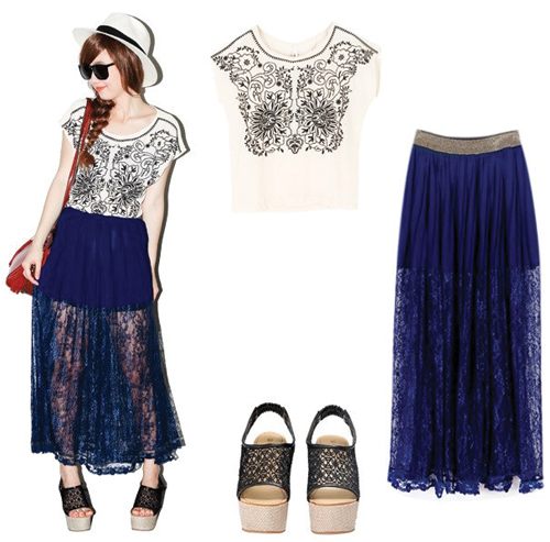 Xu hướng maxi xuyên thấu