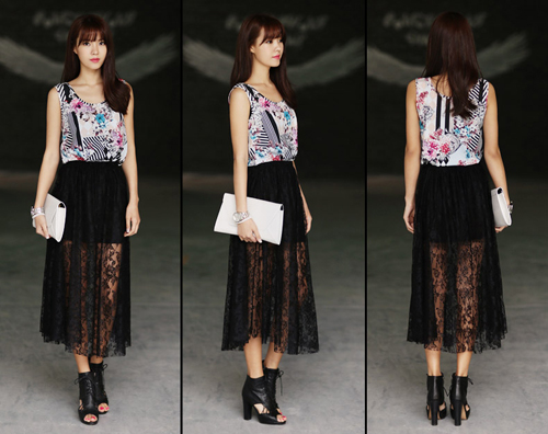 Xu hướng maxi xuyên thấu