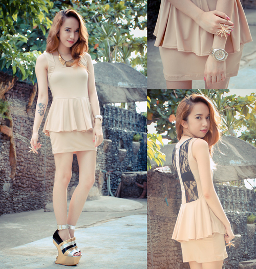 Tôn dáng nàng công sở với áo peplum trẻ trung thanh lịch