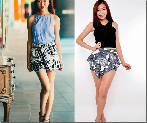 Duyên dáng gợi cảm với quần giả váy hot nhất mùa hè 2015