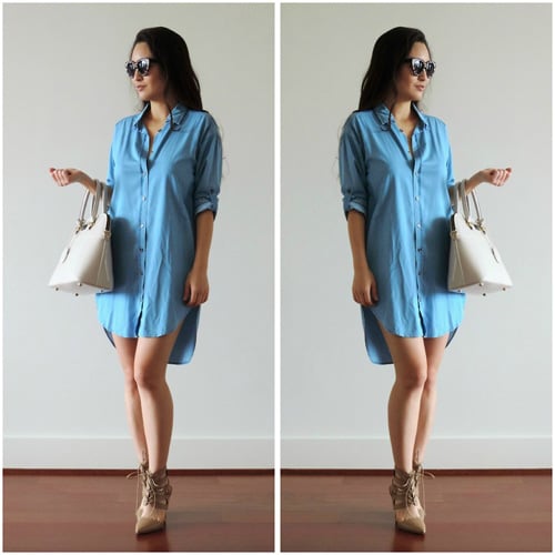 Bí quyết diện váy denim phong cách cho bạn gái thời thượng