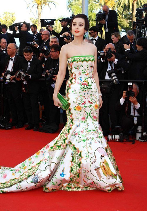 Phạm Băng Băng và hành trình lên xuống nhan sắc ở LHP Cannes
