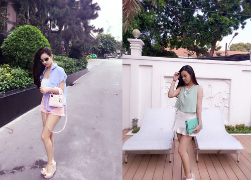 Soi gu thoi trang teen nhu nu sinh cua Midu tu khi dinh hon