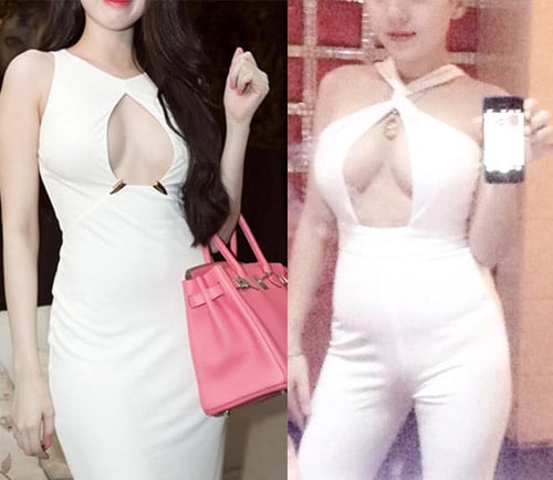 thoi trang khoe nguc phan cam 6