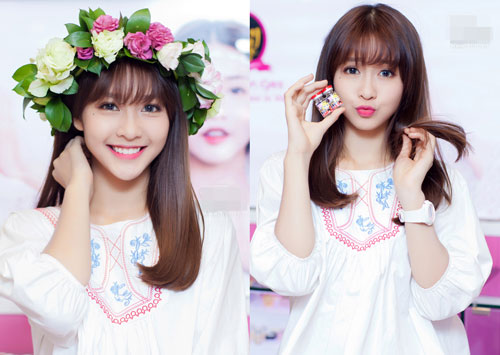 Nhung nguoi dep Viet so huu khuon mat ngay tho nhu thien su