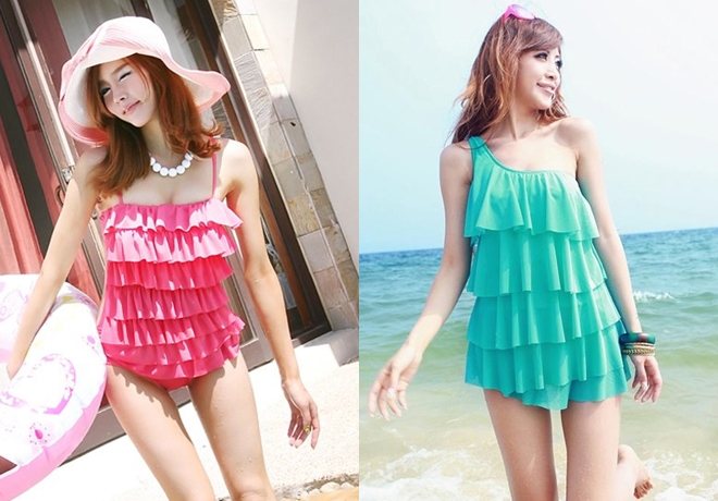 Thời trang đi biển dành cho người béo bụng