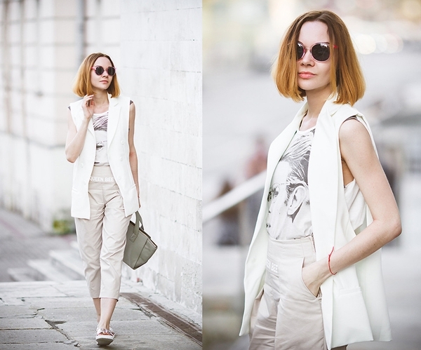 Cách mix quần duyên dáng của blogger
