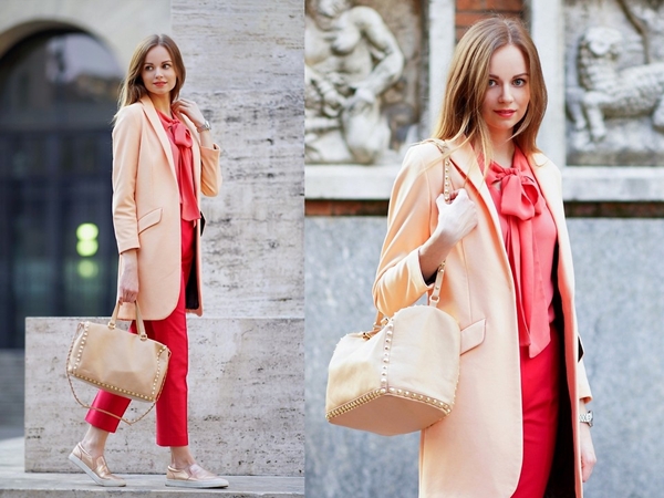 Cách mix quần duyên dáng của blogger