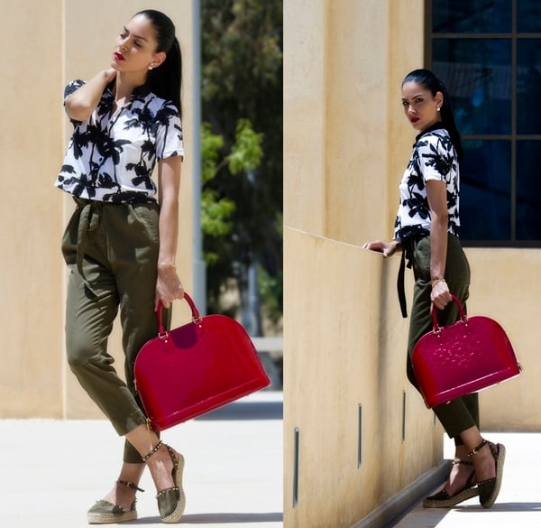 Cách mix quần duyên dáng của blogger