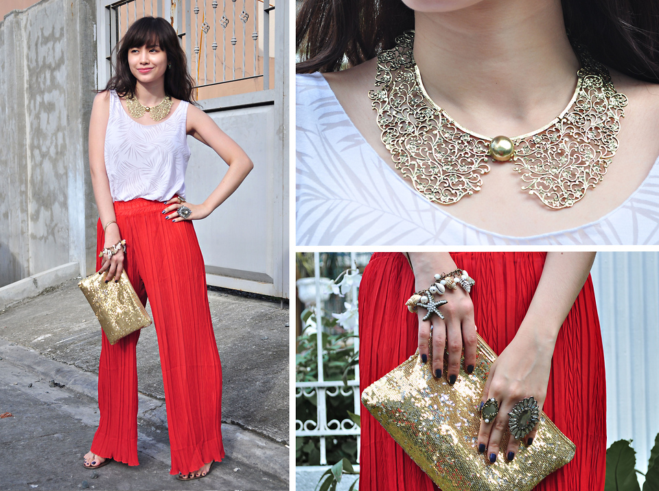 Mix đồ với quần palazzo sành điệu hợp xu hướng 2015