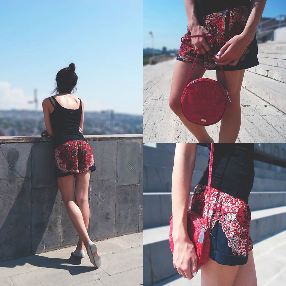 Những mẫu quần short họa tiết tuyệt đẹp trong mùa hè 2015