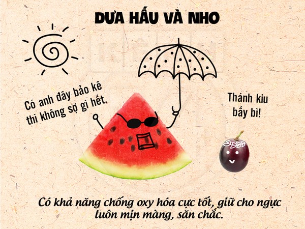 dưa hấu nâng vòng 1 