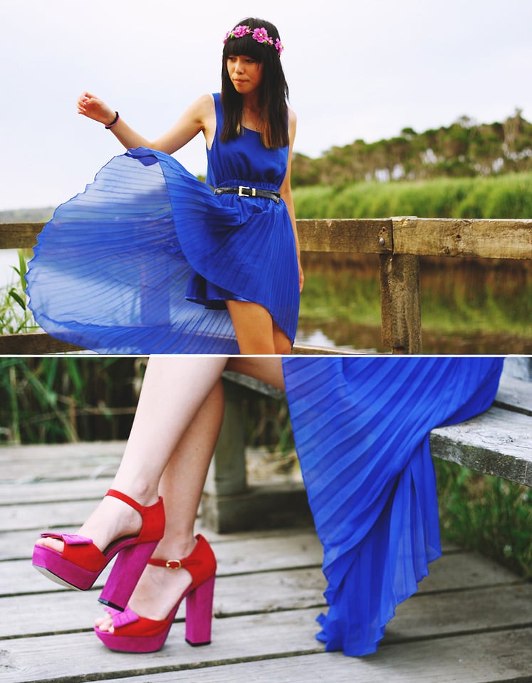 Mặc đẹp với gam màu xanh coban thời thượng hợp xu hướng 2015