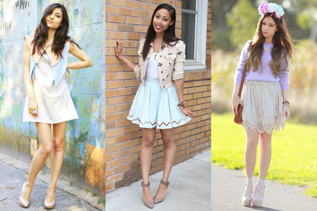Xua tan nắng nóng mùa hè với gam màu pastel ngọt ngào quyến rũ