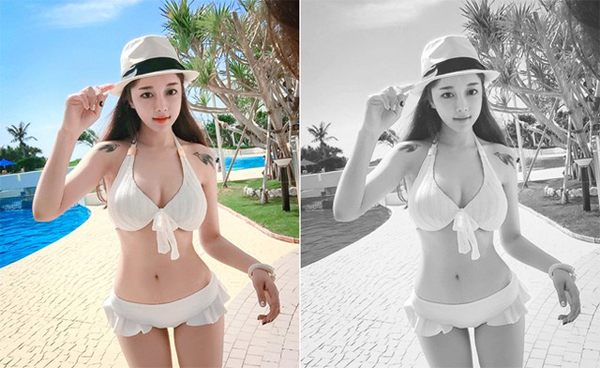thân hình bốc lửa của hotgirl hàn quốc