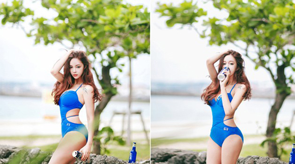thân hình bốc lửa của hotgirl hàn quốc