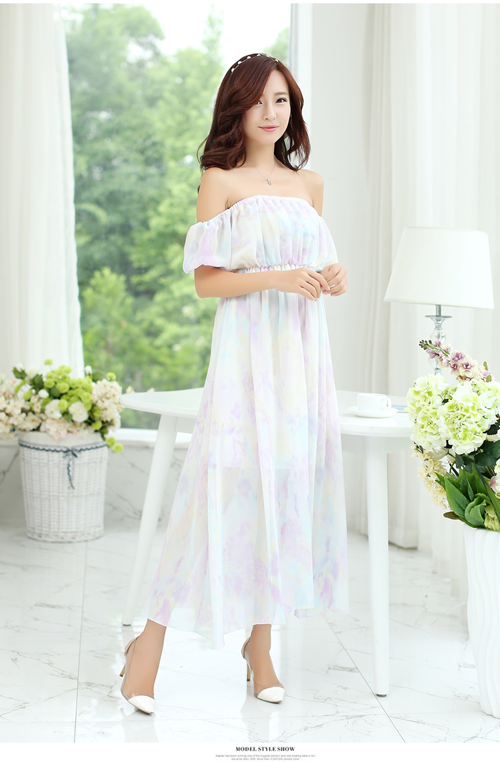 Xao xuyến với BST váy maxi xinh như công chúa