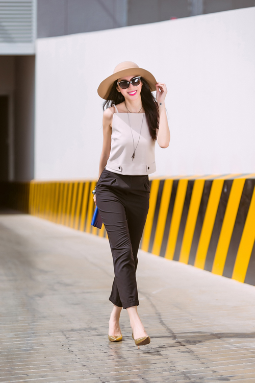 Thủy Tiên với street style cá tính, sexy