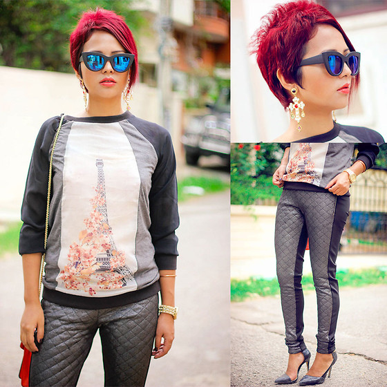 Mùa hè chống nắng cực trendy với kính mặt gương sành điệu